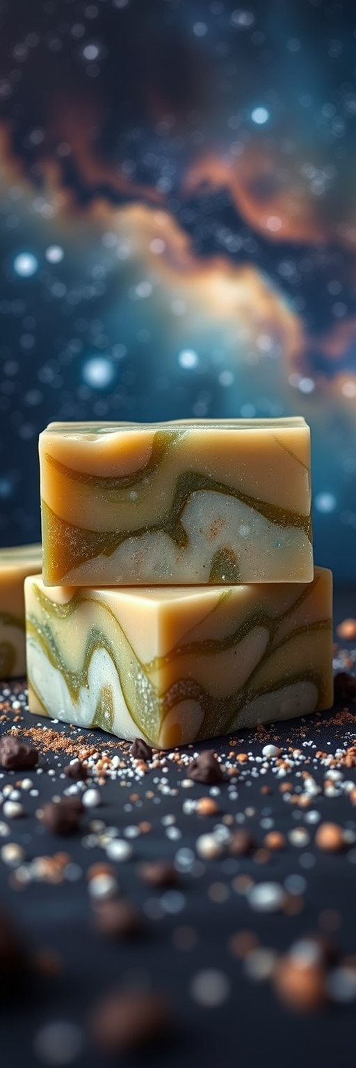 Aromatic handmade natural bar soaps