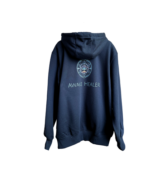 Carthartt Black Awake Healer Zip-Up Hoodie Awake Healer