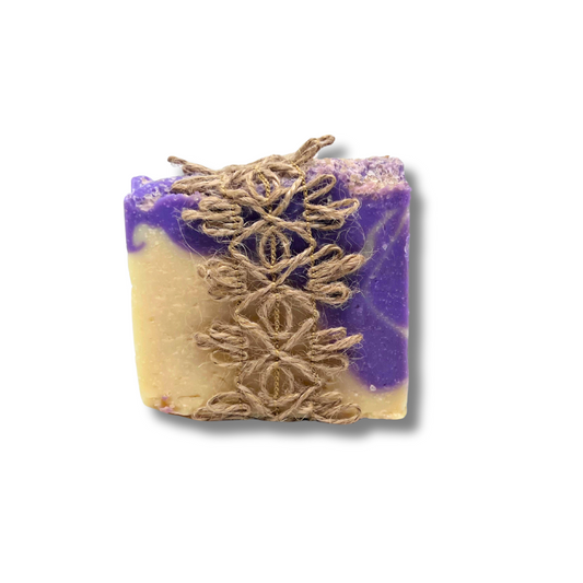 Lavender soap for stress relief and peaceful cleansing