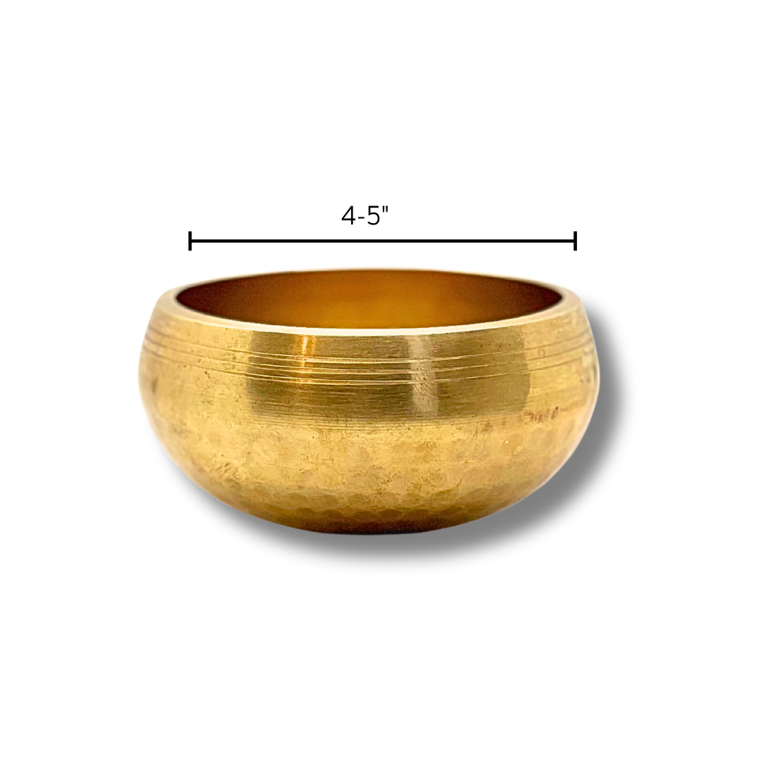 Hand-Hammered Singing Bowl (4-5 Inches)