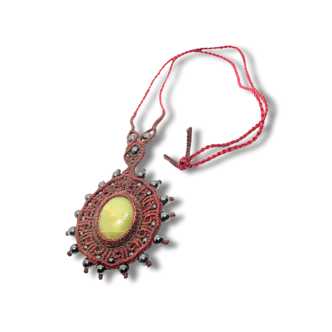 Beautifully Handcrafted Shipibo/Ornate Ceremonial Pendant Awake Healer
