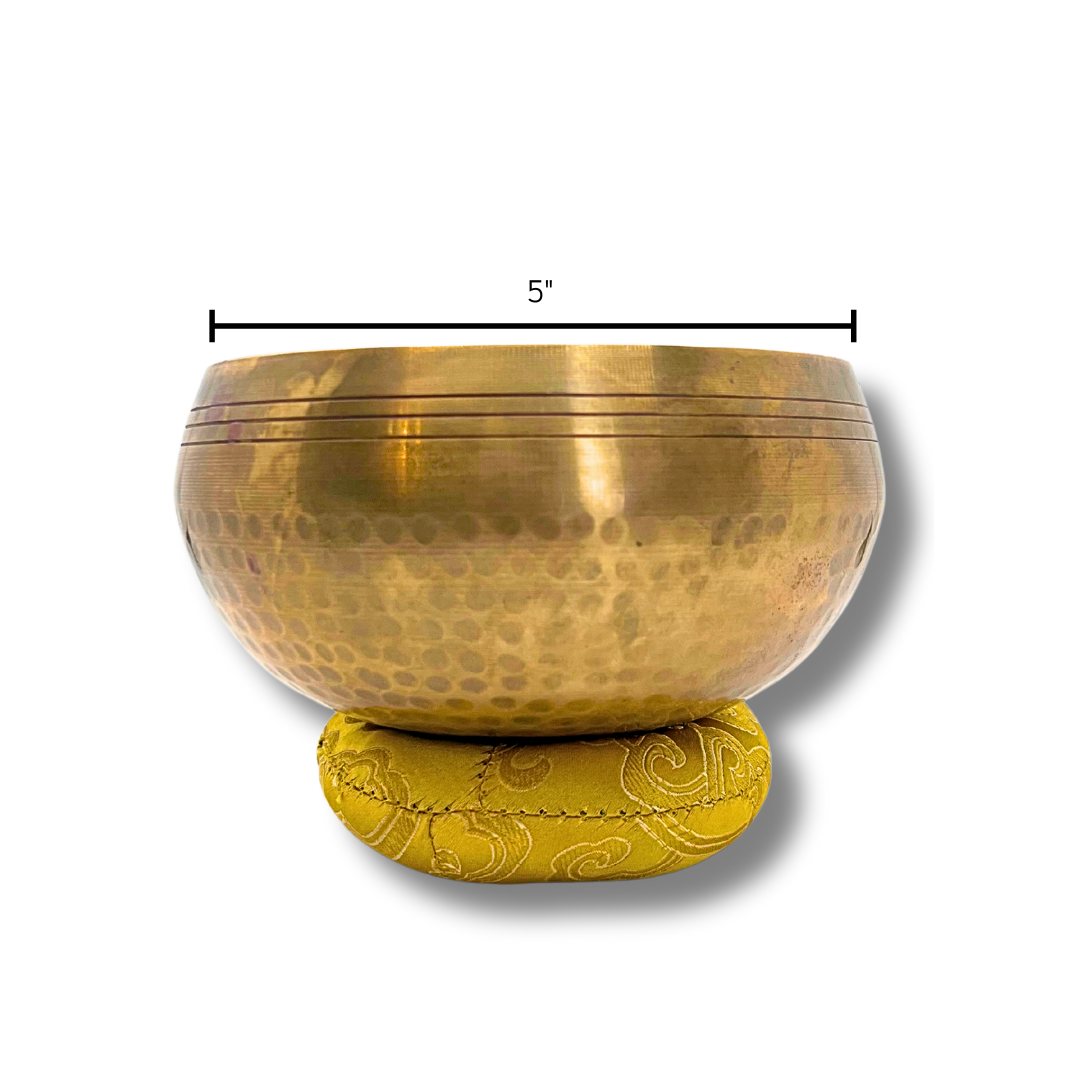 Hand-Hammered Singing Bowl (5 Inches) Awake Healer