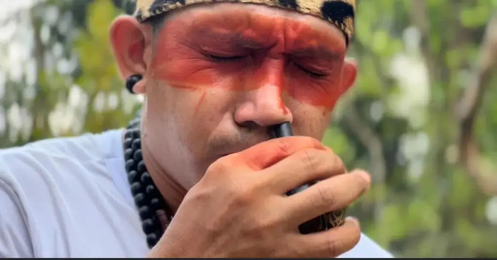 Hapé - Huni Kuin tribe self applicator kuripe