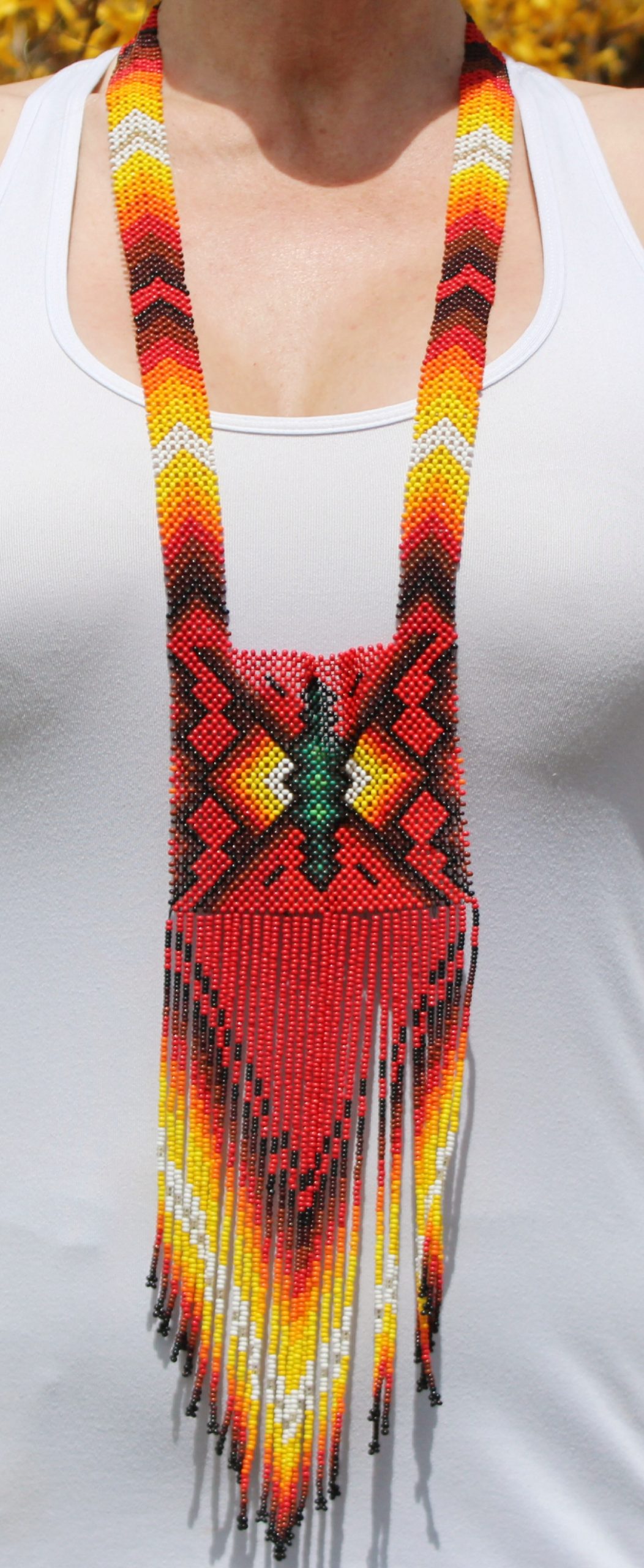 Yawanawá Beaded Necklace Awake Healer