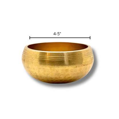Hand-Hammered Singing Bowl (4-5 Inches)
