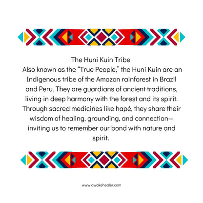 Hapé - Huni Kuin tribe 10g - Awake Healer facts