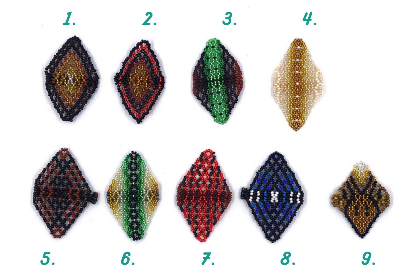 Yawanawá Beaded Rings