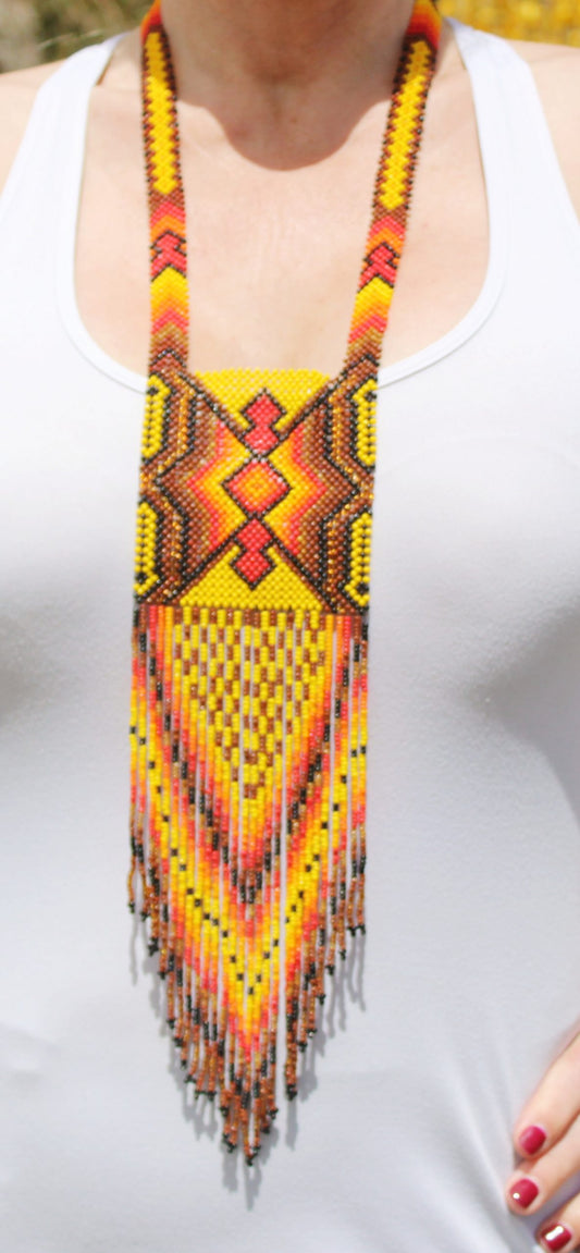Yawanawá Beaded Necklace