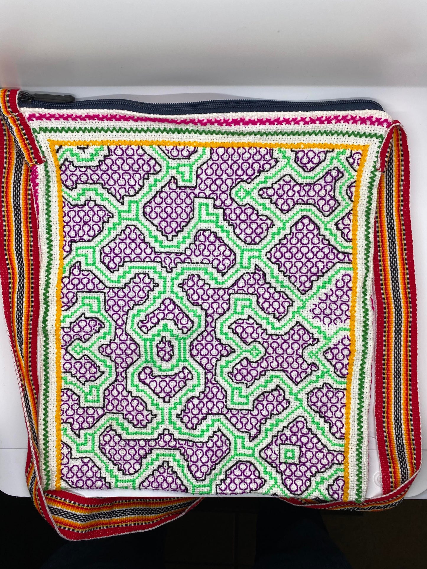 Shipibo/Icaro Handwoven Bag Awake Healer
