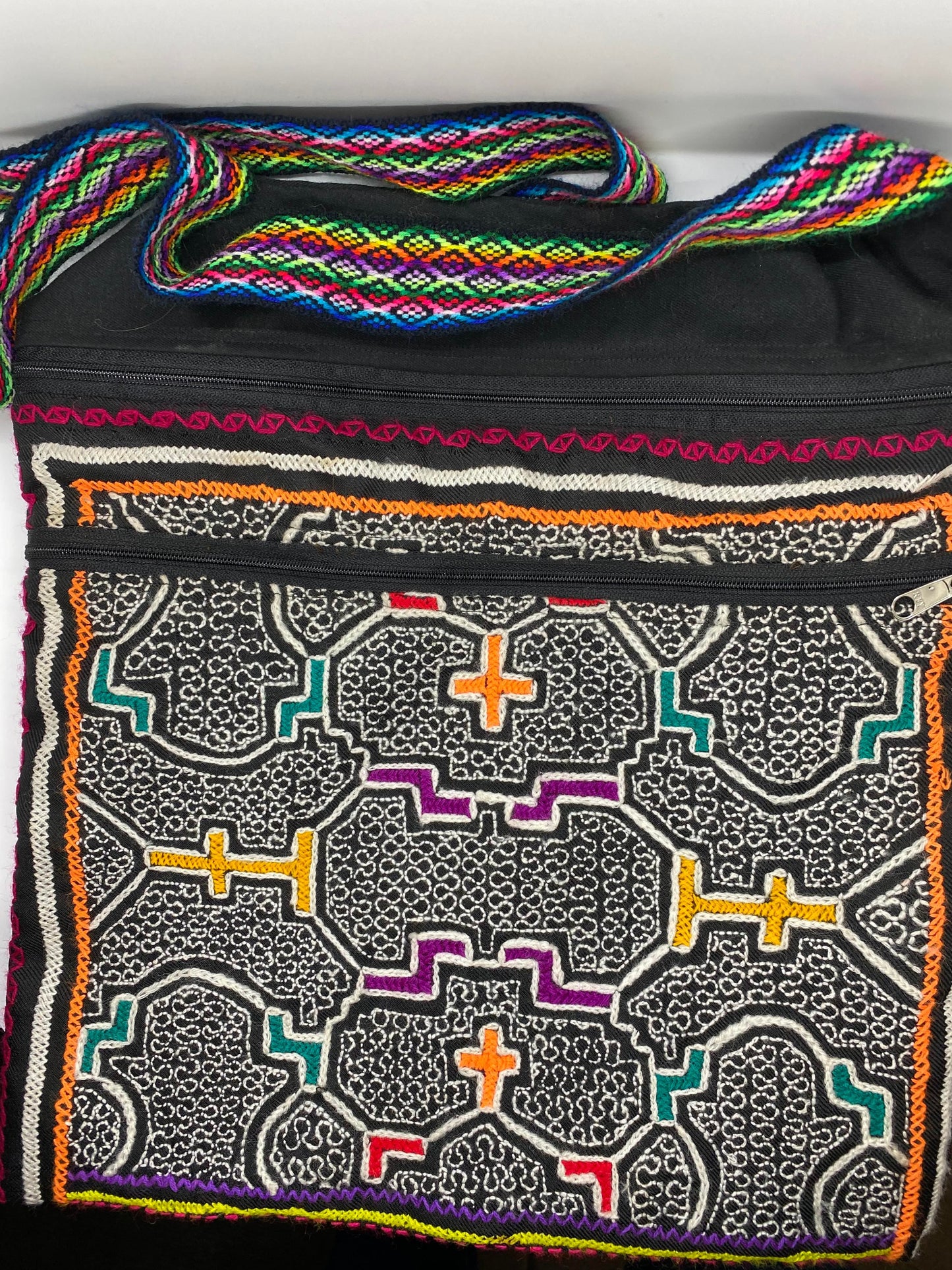 Shipibo/Icaro Handwoven Bag Awake Healer